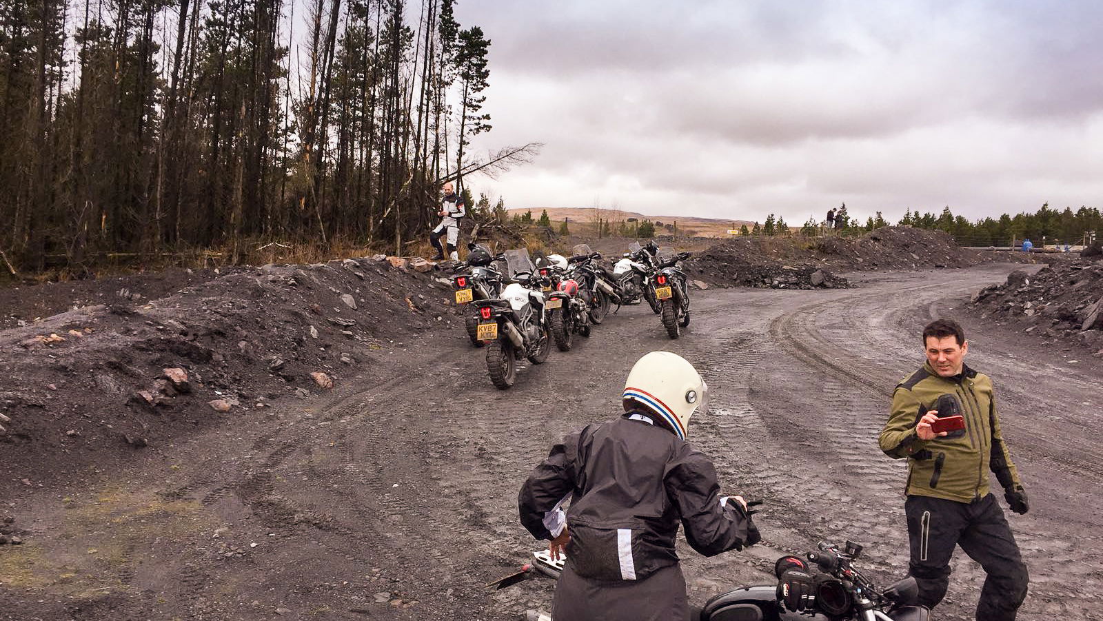 Triumph adventure school in Wales